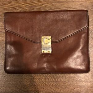 Authentic Vintage Celine C Bag Clutch